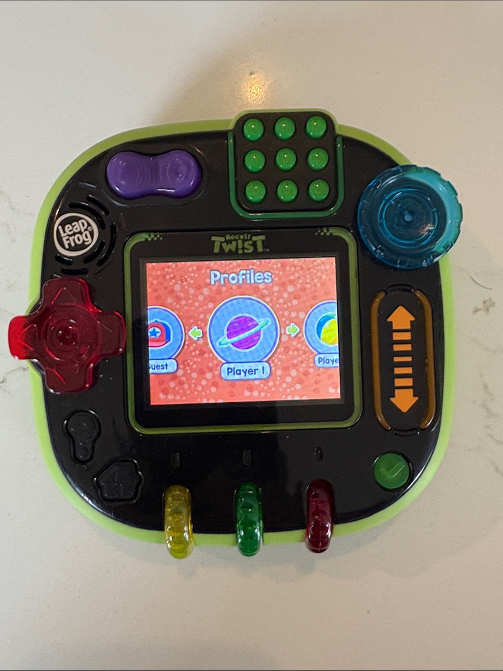 Leap Frog RockIt Twist Educational Game Console